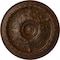 Ekena Millwork Oslo Ceiling Medallion (Fits Canopies up to 7 5/8"), 38 3/8"OD x 2 7/8"P, Root Beer Crackle CM38OSRBC - alternate 1